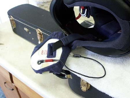 Radar helmet speaker and jumper