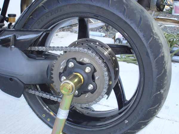STM quick change sprocket