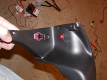 Switches mounted on panel
