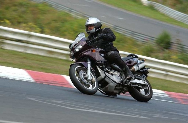 Me on my Navi on the Nürburgring