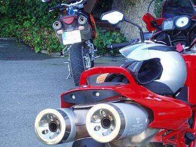 DS 1000 &  KTM  SM 950