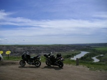 Badlands near Drumheller, AB, CAN