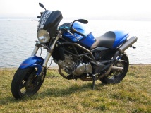 The Cagiva Raptor 650 first shot