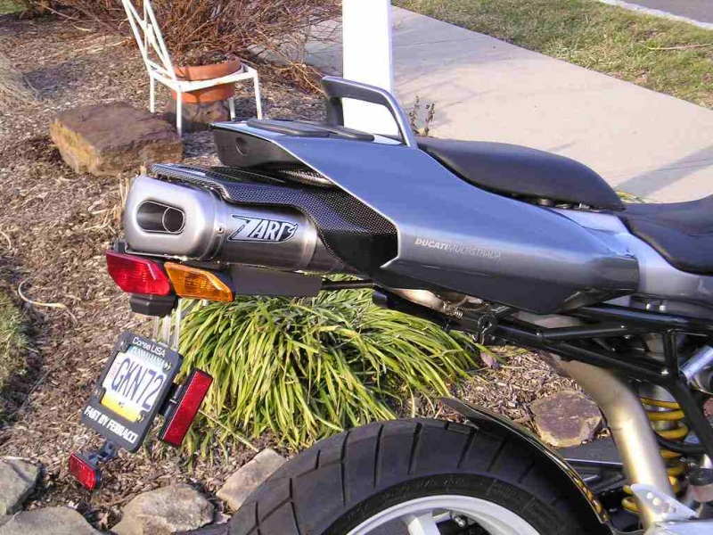 Zard exhaust on my Multistrada