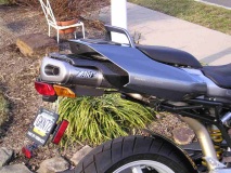 Zard exhaust on my Multistrada