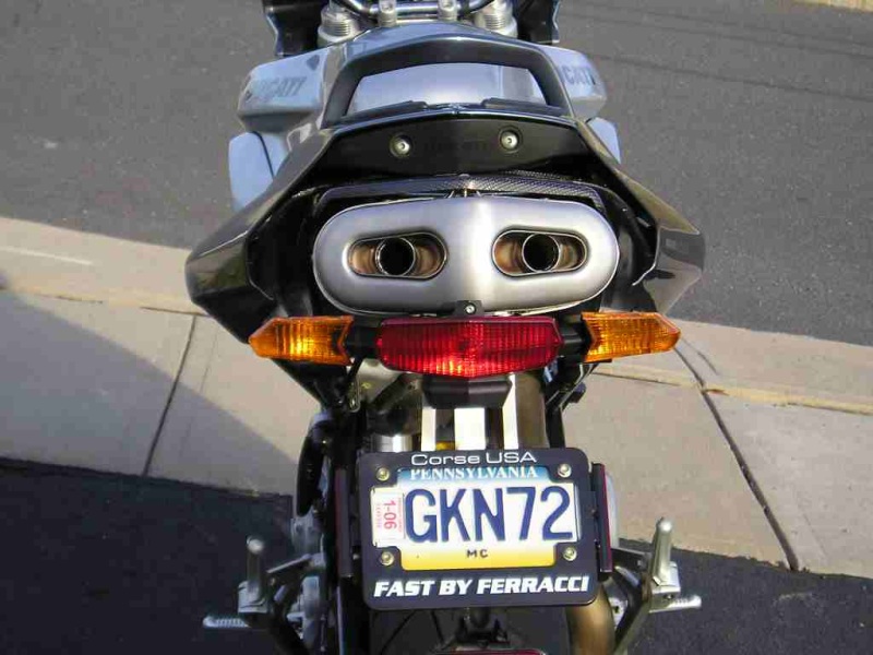 Zard exhaust on my Multistrada