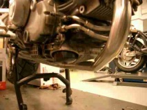 Staintune right view OEM with center stand