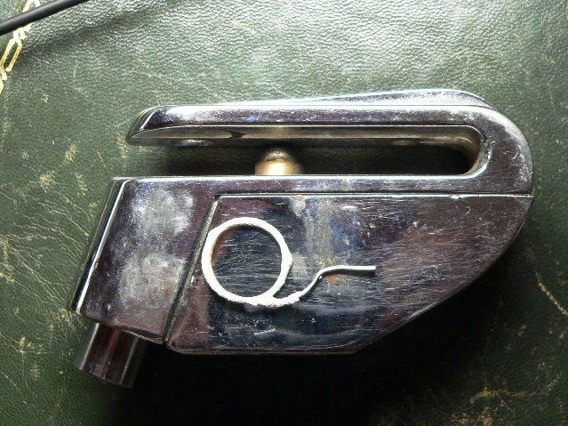 Disc lock safety feature