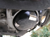 Neo magnet on oil filter 1