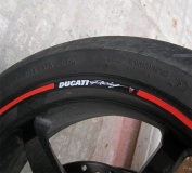 Ducati Racing rim decals