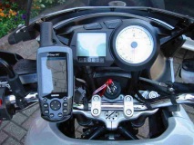 MTS with Garmin GPSMAP 60C on Ram Mount