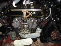 1920's AJS V twin