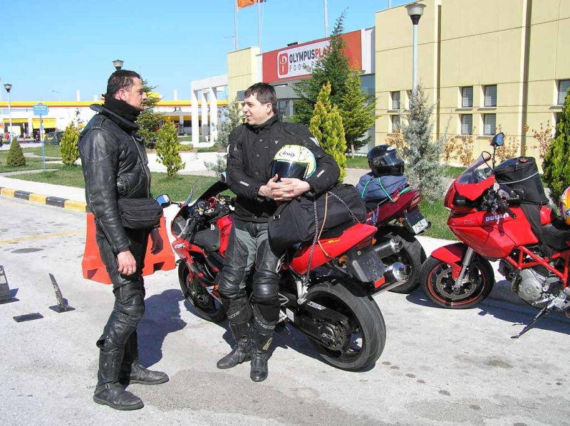 Last refuel before Thessaloniki