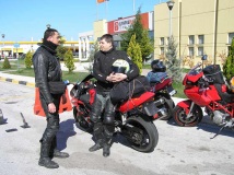 Last refuel before Thessaloniki