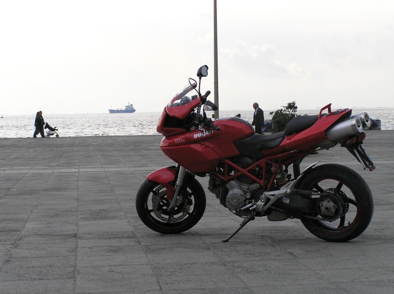 At the port of Thessaloniki