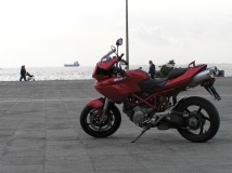 At the port of Thessaloniki