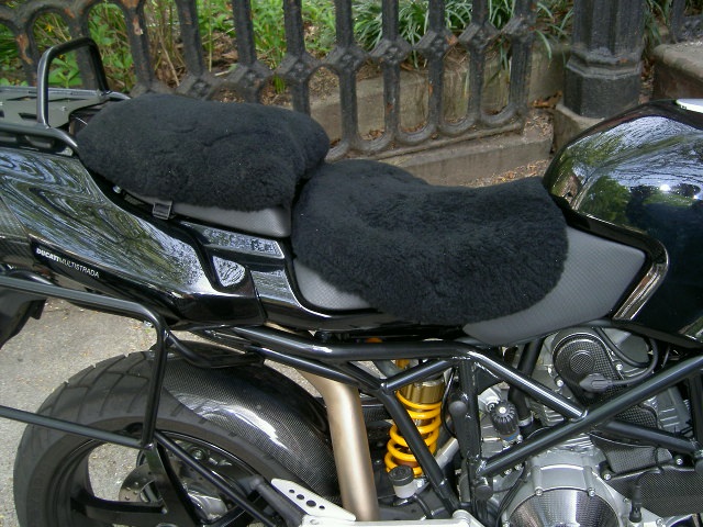 Sheepskin year-round comfort!
