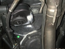 Griot horn under seat