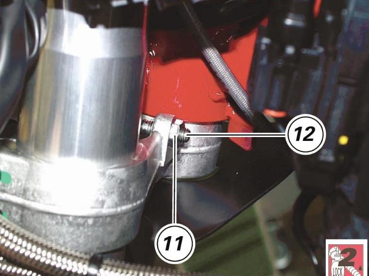 Steering lock stops - bottom yolk