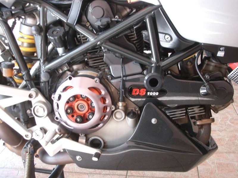 Belly pan, Speedymoto Clutch cover, Belt covers, Frame slider
