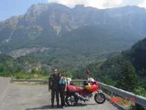 Coyote en el Valle de Ordesa, Los Pirineos (spain)