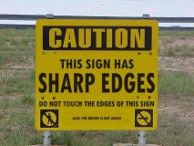 Another road sign