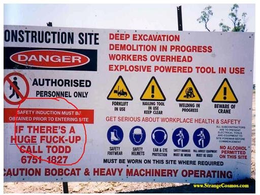 Not a road sign, but!