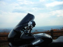 Eagle touring screen W/wind lip 2