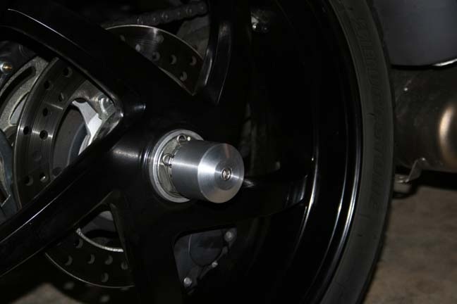 homemade rear axle slider