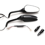 LED rear view mirrors for MTS