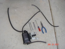 Cannister Removal Parts and Tools