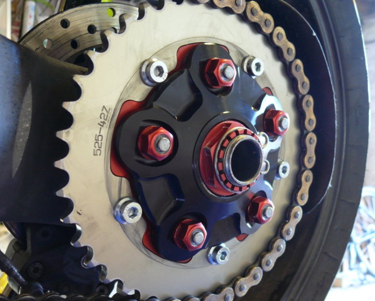 MPL chain wheel + adapter + RCM flange