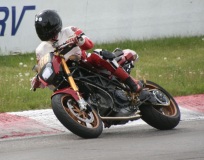 loudbike Hyperstrada at Mosport