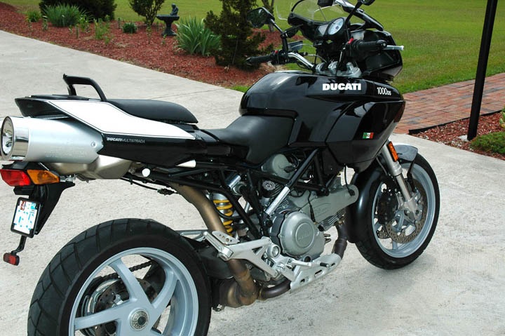 Black MTS with number plates