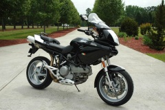 Black MTS with number plates