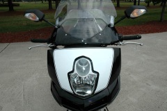 Black MTS with number plates