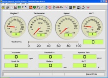 Technoresearch Vehicle Diagnostic ScanTool Software screen shot