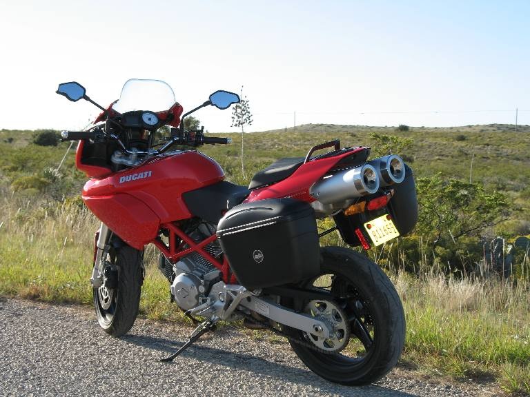 Givi bags on MTS 620 (1)