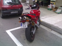 Mi Multistrada con Arrow titanium