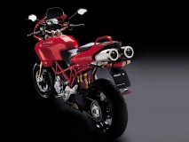 Red 1100S left tail