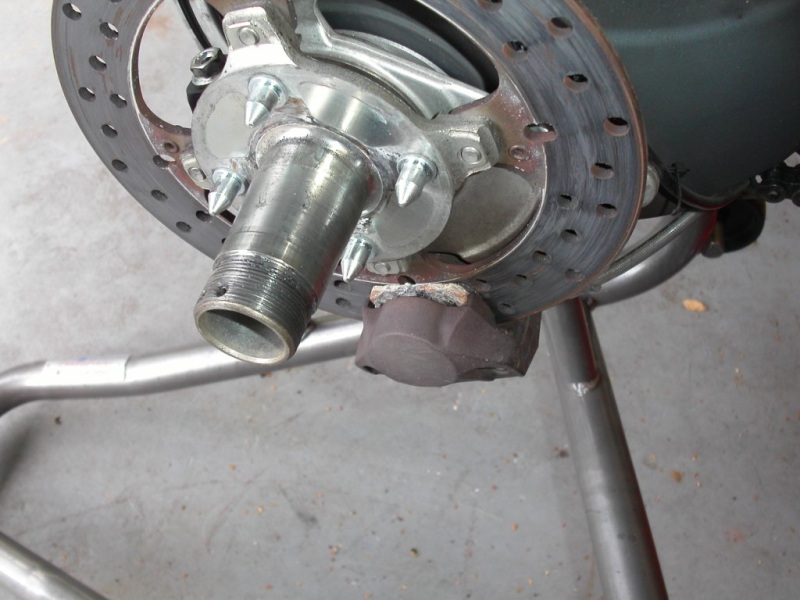 Seized rear brake