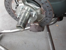 Seized rear brake
