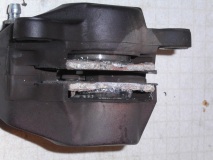 Seized rear brake - caliper