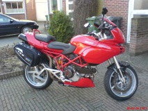 Oxford panniers mounted
