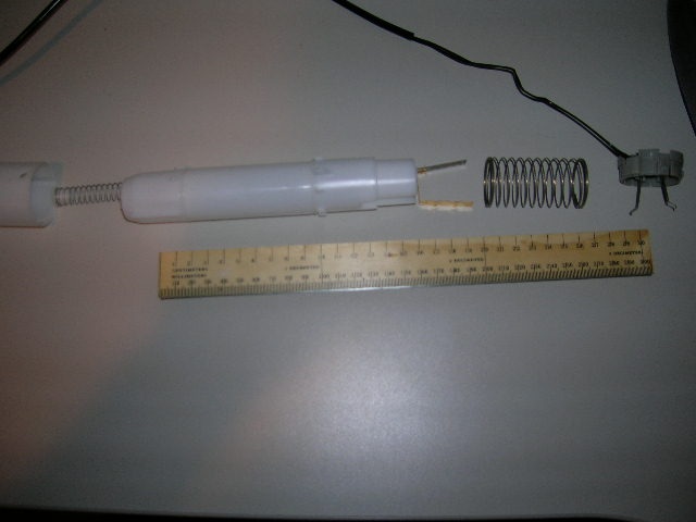 Fuel sender disassembled 2