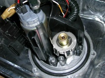 Fuel pump flange