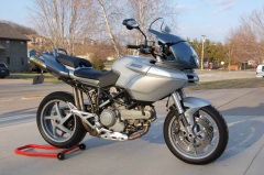 04 1000DS with Arrow exhaust