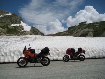 KTM Adventure & MTS in the Snow
