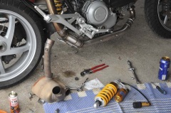 Cat bypass by Ducati Performance