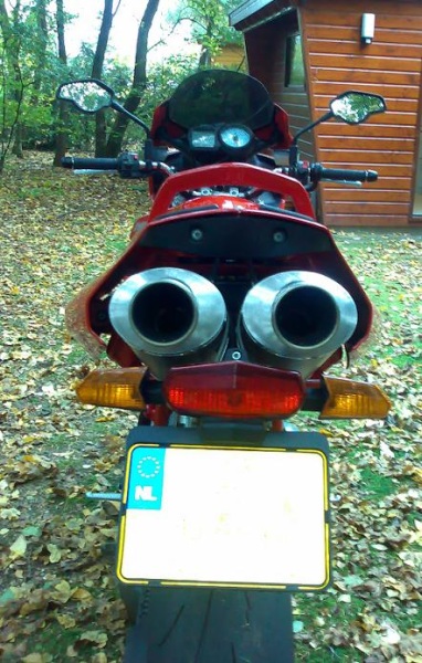 full remus exhaust system in black